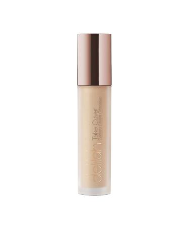 Delilah Take Cover Radiant Cream Concealer - Full Buildable Coverage for Bright, Even Complexion - Smooth, Flawless Finish - Vegan, Paraben Free, Dermatologically Tested - Stone 0.12 Oz - Buy Online on GoSupps.com
