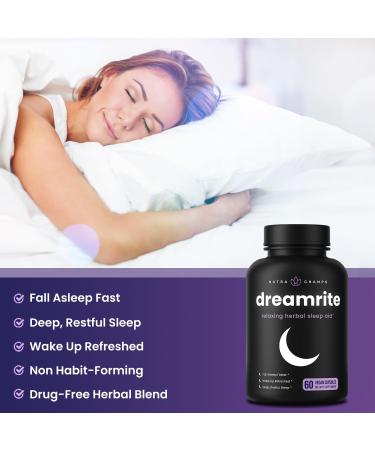 NutraChamps 10-in-1 Natural Sleep Aids for Adults - Melatonin Lemon Balm 1000mg Chamomile 400mg Valerian Root 600mg L Theanine L Tryptophan GABA Magnesium Sleep Aid - Buy Online on GoSupps.com