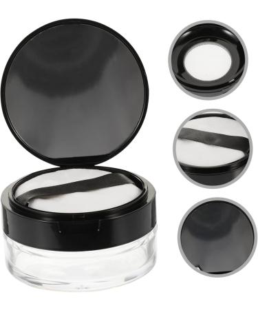 HAPINARY 1 Set makeup foundation highlighter filling Fashion female powder holder powder puff box powder puff with storage mini face powder loose powder face powder jars Compact - Buy Online on GoSupps.com