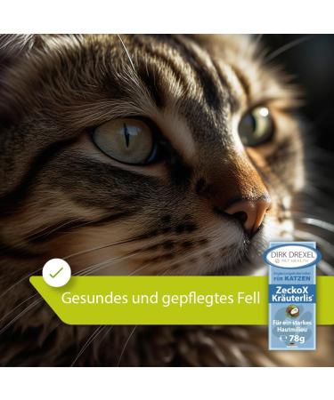 Dirk Drexel ZeckoX Herbal Treats for Cats | Natural Nutrition with Coconut & Cardoon | 3-Month Supply - Buy Online on GoSupps.com