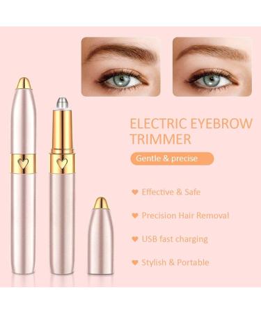 Buy Eyebrow Trimmer & Hair Remover Tool - Portable Eyebrow Hair Removal for Women | Fast International Shipping - Buy Online on GoSupps.com