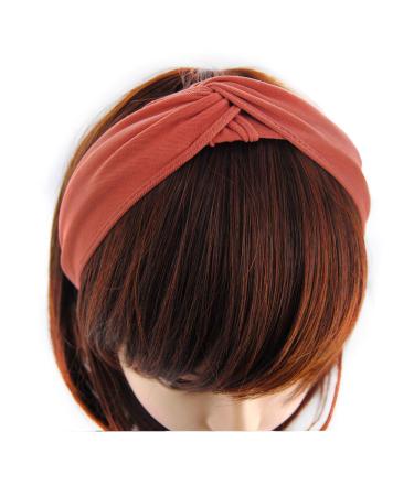 Shop Axy Vintage Red Wide Headband with Knots | Elegant Hair Accessories for Women | HR34b Style A - Buy Online on GoSupps.com