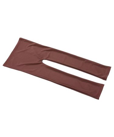 Heatless Hair Curler Tool Curling Headband Stretch Lazy Curling Wand Curls Leggings Pants Shape Curling Iron Baotou for Spandex Hair Curler Wand Wand Utensil Perm Accessories Brown