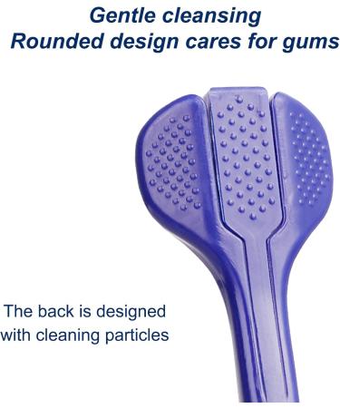 YILANJIN Toothbrush with Soft Bristles for Adults Portable Three-sided for Children 3-Sided Small Manual for Children - Multi Colour - Pack of 6  - Buy Online on GoSupps.com