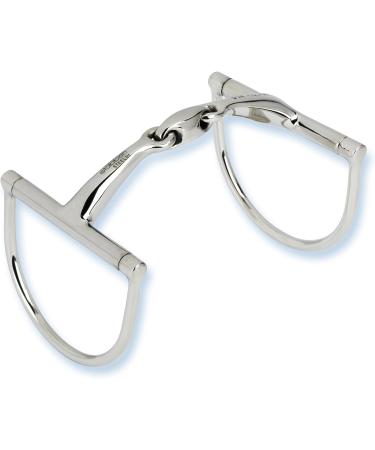 St bben 2251 D-Ring Bridle Bit | Easy Control Double Broken 12 cm - Stainless Steel - International Shipping Available - Buy Online on GoSupps.com
