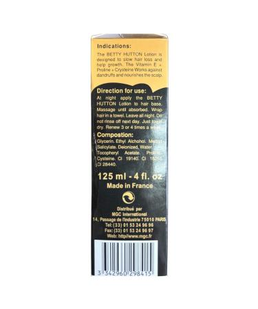 Hair Pouss Plus Growth Aid 125ml by Betty Hutton - Buy Online on GoSupps.com