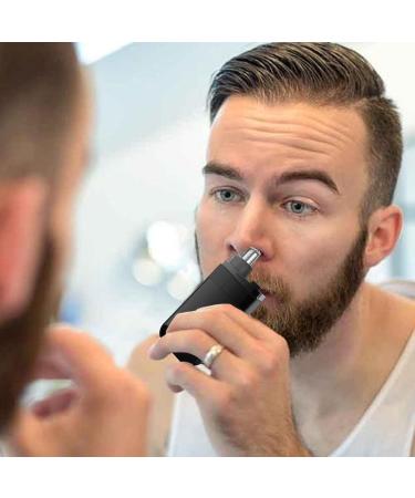 Nose hair trimmer for menNose hair trimmer for women Portable Electric Ear and Nose Hair Trimmer High Speed Nose Hair Clipper Hungry Beauty Tool - Buy Online on GoSupps.com