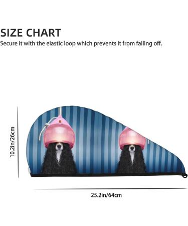 Super Absorbent Microfiber Hair Towel for Dogs | Quick Dry Coral Velvet Wrap for Long & Curly Hair Women - Buy Online on GoSupps.com