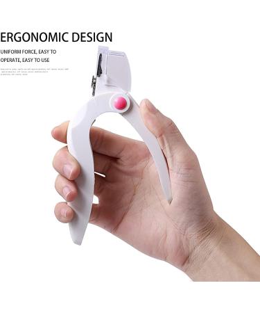 Acrylic Nail Clipper Adjustable Stainless Steel Nail Tip Cutter Artificial Fake Nail Trimmer for False Nail Art Manicure Project- White False Nail Cutter Acrylic Nail Clipper Acrylic Nail Cutter - Buy Online on GoSupps.com