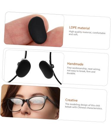 Gleavi 60 Pairs Myopia Frame Nose Pads - Thin Protective Gel Cushion for Glasses & Sunglasses | 3PCS - Buy Online on GoSupps.com