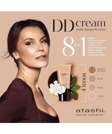 Atashi | Buena Cara Ritual | DD Cream Antiedad + Contorno de Ojos Lifting Iluminador + Agua Micelar | Efecto Glow | Treatment with Color | Reduce Bolsas y Ojeras | Desmaquilla Rostro Eyes and Lips - Buy Online on GoSupps.com