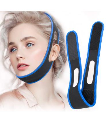 Facial Slimming Strap Chin Up Patch Double Chin Reducer Face Lifting Belt Bandage Anti Wrinkle Face Mask Band V Line Lifting Chin Strap for Women Men Eliminates Sagging Skin Lifting Firming Anti Aging