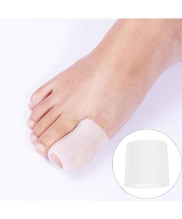 Healeved 30 Pcs Pinky Toe Silicone Sleeves - Gel Toe Caps for Toe Protection | 2.5x2cm | Transparent - 3pcs - Buy Online on GoSupps.com