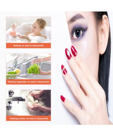 Double Sided Nail Glue Stickers - 5 Transparent Adhesive Pads for Fake Nails - Buy Online on GoSupps.com