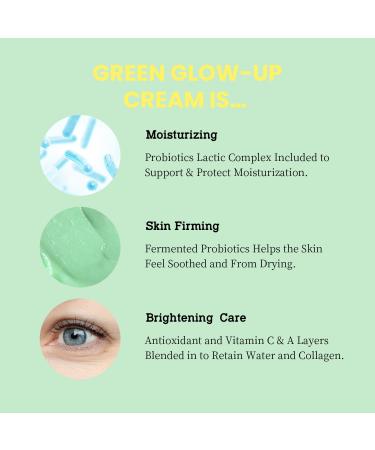 Buy COLOR FOOD SERIES Green Glow-Up Cream 1.69 fl. oz - Best Moisturizer for Radiant Skin | International Shipping Available - Buy Online on GoSupps.com