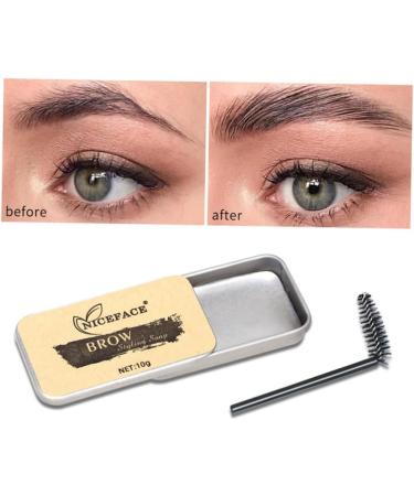 POPETPOP 2 Sets Eyebrow Soap Makeup Accessory Styling Gel Clear Gel Wax Woman Brow Soap Supplies Cosmetic 1 count (Pack of 1) Assorted Colorx2pcs - Buy Online on GoSupps.com