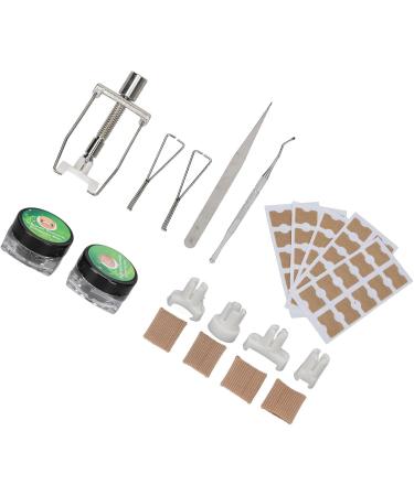 Ingrown Toenail Treatment Kit with 12 Toenail Braces Stainless Steel Corrector for Curved Ingrown Toenails - Buy Online on GoSupps.com