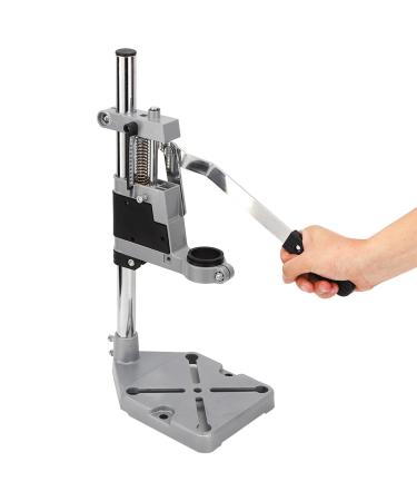 Electric Drill Stand Grinder Bracket Clamp - Multifunctional Woodworking Tool with Adjustable Hexagonal Screw Durable Aluminum Alloy for Grinding Drilling