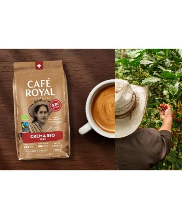  Caf Royal Caf Royal Peru Bio Fairtrade Classico Coffee Beans 0.5 kg - Buy Online on GoSupps.com