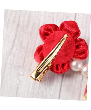 ibasenice 2 Pairs Tassels Barrettes Girl Barrettes Clip Bows Hair Clips Chinese Style Hairpin Hair Clips for Bows Kids Barrettes for Hair Kids Hairpin for New Year Child Hanfu Candy Bag - Buy Online on GoSupps.com