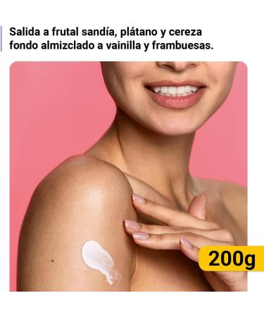 The Fruit Company Watermelon Silk Effect Body Cream 200ml Hydration with Avocado Oil & Shea Butter Vegan Formula - Buy Online on GoSupps.com