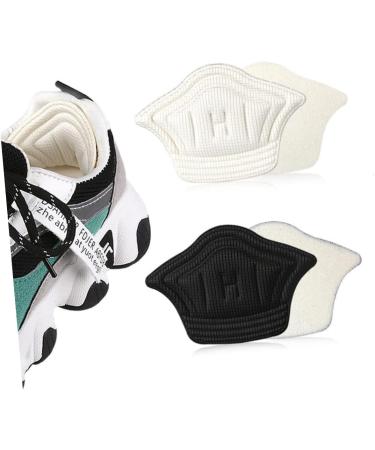 CALLARON 4 Pairs Sneaker Heel Stickers - Cushioned Heel Pads for Men & Women - Comfort for High Heels & Sports Shoes - White Wear Pads - Buy Online on GoSupps.com
