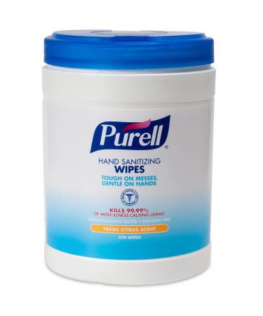 Purell Sanitizing Wipes Canister Of 270 Wipes
