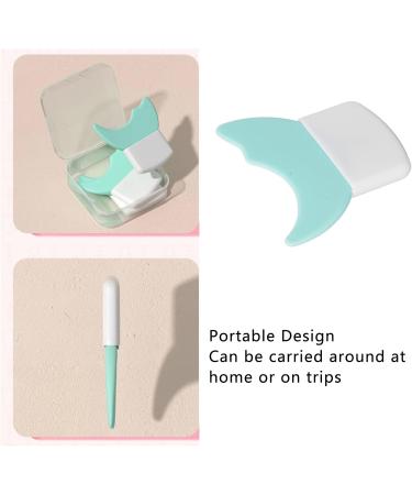 Mascara Guard Silicone Mascara Applicator Shield to Prevent Portable Two Curves Eyelash Shield Tool Lazy Quick Eye Makeup Tool for Beginners - Buy Online on GoSupps.com