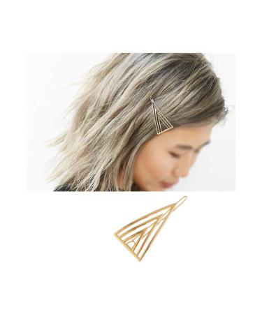 9 Pack Gold Vintage Geometric Hair Clips - Retro Minimalist Hair Accessories for Women - Buy Online on GoSupps.com