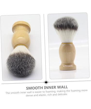 Beavorty Razor Brush Set - Portable Hair & Beard Brush Soap Tool & Bathroom Accessories for Men - Perfect for Shaving & Grooming - Buy Online on GoSupps.com