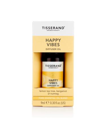 Tisserand Aromatherapy - Happy Vibes Diffuser Oil - 100% Natural Pure Essential Oils - 9ml