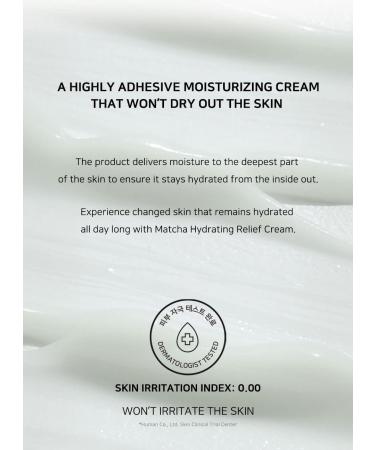 B_LAB Matcha Hydrating Relief Cream 60ml - Moisturizing and Soothing Formula - Buy Online on GoSupps.com