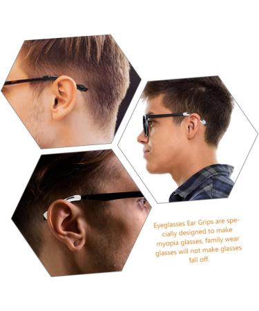 FOMIYES 20 Pairs Silicone Ear Grips for Glasses - Anti-Skid Support Hooks & Retainers in Assorted Colors | Perfect Glasses Accessories - Buy Online on GoSupps.com