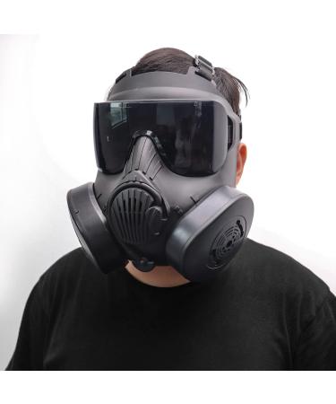 M50 Airsoft Mask Tactical Full Face Eye Protection Goggles Skull - Black - Buy Online on GoSupps.com