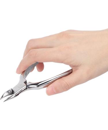 Nail Tool Cuticle Nipper Stainless Steel Professional Effortless Toenails Clipper with Storage Bag for Ingrown Nail - Buy Online on GoSupps.com