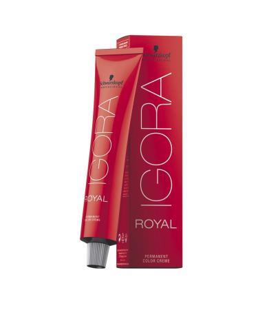 Schwarzkopf Igora Royal 7-55 - Medium Blonde Gold Extra Hair Colour/Tint 60ml Tube by Ignora Royal