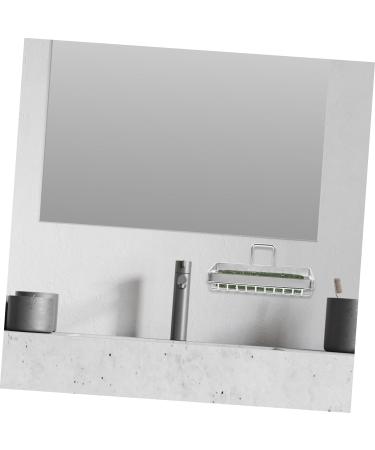 Ciieeo 4pcs Soap Box Wall Soap Rack Soap Dish Organizer Wall Soap Holder Soap Holder with Drain Bathroom Soap Holder Water Kitchen Soap Holder Drain Rack Stainless Steel Household - Buy Online on GoSupps.com