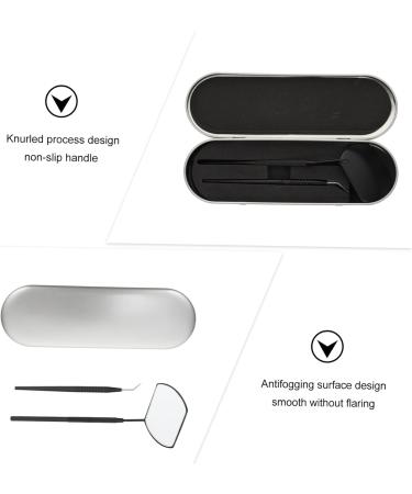 1 Set Eyelash Inspection Mirror & Lash Pick-Up Stick - Essential Salon Tool for Eyelash Extensions | Beauty Tools for Women - Buy Online on GoSupps.com