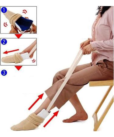 Buy CUSMA Sock Aids | Effortless Sock Accessory for Seniors Pregnant Women & Disabled International Shipping Available - Buy Online on GoSupps.com