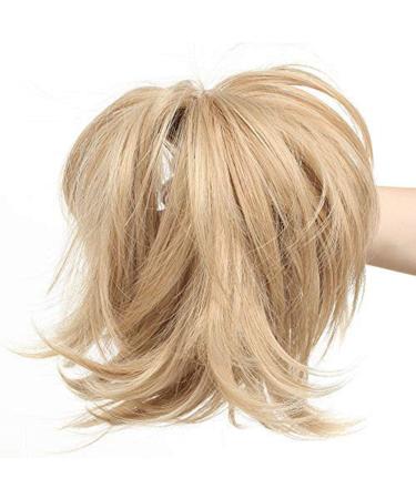 Ponytail Hair Extension 11-12 Inch - Clip In Adjustable Curly Wavy Synthetic Hair for Women - International Shipping Available - Buy Online on GoSupps.com