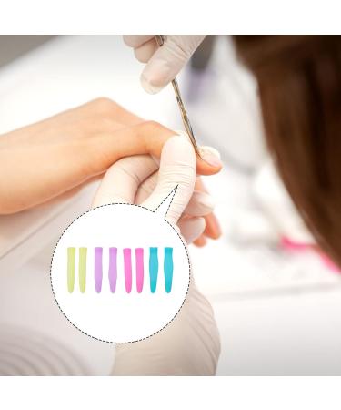 FRCOLOR 4 Pairs Cuticle Nipper Handle Sleeve Siliconescissors Cover Embroidery Scissors with Scissors Handle Nail Scissors Sewing Non-Slip Silicone Cover Silica Gel - Buy Online on GoSupps.com