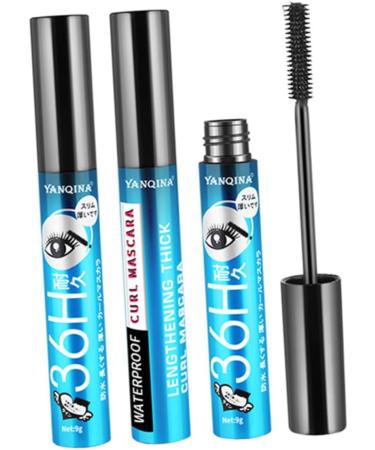 Didiseaon 3pcs Makeup Mascara Waterproof Mascara Eyelash Mascara Extension Mascara Cream Miss Brush Head Dense - Buy Online on GoSupps.com