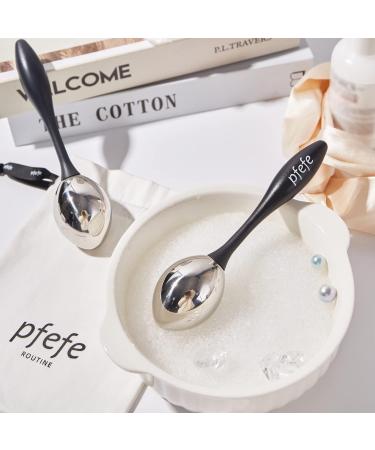 Pfefe Ice Globes for Face & Eyes Unbreakable Stainless Steel Cryo Sticks for Beauty Routines Facials Cold Roller Cooling Globes for Puffiness Wrinkles Dark Circles Headaches Silver - Buy Online on GoSupps.com