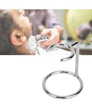 Premium Stainless Steel Shaving Brush Stand - Artistic Lightweight Holder for Men | Safety Razor Brush Kit - Buy Online on GoSupps.com