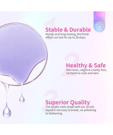 Saviland 120ml Monomer Acrylic Nail Liquid - Non-Yellowing Formula for Acrylic Nails Nail Extensions & DIY Applications - Buy Online on GoSupps.com