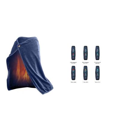 Heated USB Scarf Portable Heated Scarf Throw Blanket with 3 Heat Settings 3 Timers for Home Office Travel