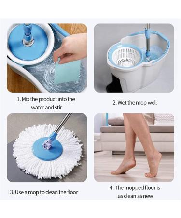 120Pcs Floor Cleaning Tablets Multifunctional Tiles Concentrated Soluble Cleaner Tablet Water-Soluble Floor Cleaning for Wall Tiles Hardwood Tile Purple - Buy Online on GoSupps.com