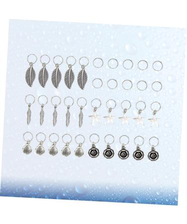 Beaupretty Dreadlocks Cuffs braids decoration dreadlock braids jewelry hair Braiding Beads Hair Braids Beads Braiding Hair Jewelry Braid Cuffs silver Hair Tube Hair Cuffs weave - Buy Online on GoSupps.com