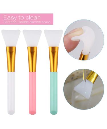 Zocipro 3-Piece Hair Band Set with Silicone Brushes & Facial Sponges - Coral Fleece Makeup Hair Band for Shower Yoga & Skincare - Buy Online on GoSupps.com