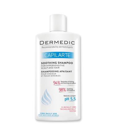 DERMEDIC CAPILARTE Shampooing apaisant pour les cheveux et le cuir chevelu hypersensible 300 ml